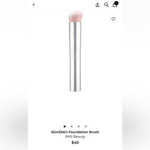 New! RMS beauty skin2skin foundation brush